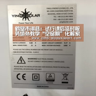 鹤壁市淇县:试行课后延时服务填补教学“空窗期”化解家长“烦心事”“ 爱游戏官网”(图2) 爱游戏体育App下载